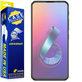 [2 Pack] Asus Zenfone 6 Matte Anti Glare Screen Protector Case Friendly