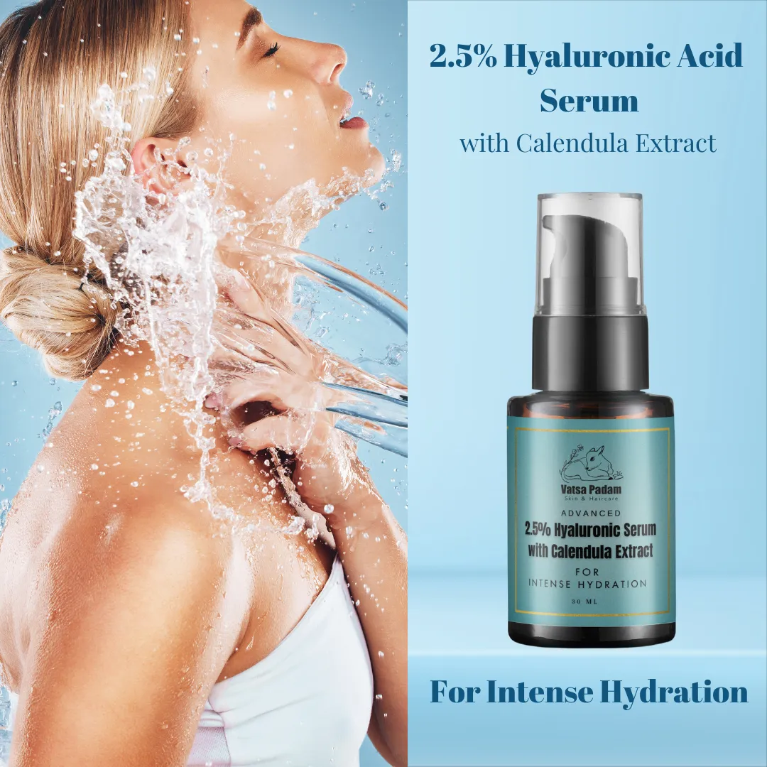 2.5% Hyaluronic Serum with Calendula Extract