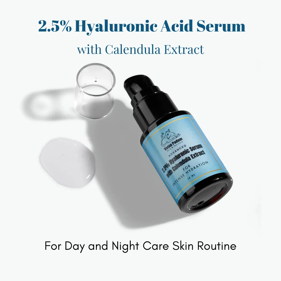 2.5% Hyaluronic Serum with Calendula Extract