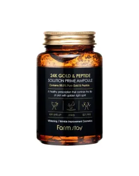 Farmstay 24K Gold & Peptide Solution Prime Ampoule 250ml
