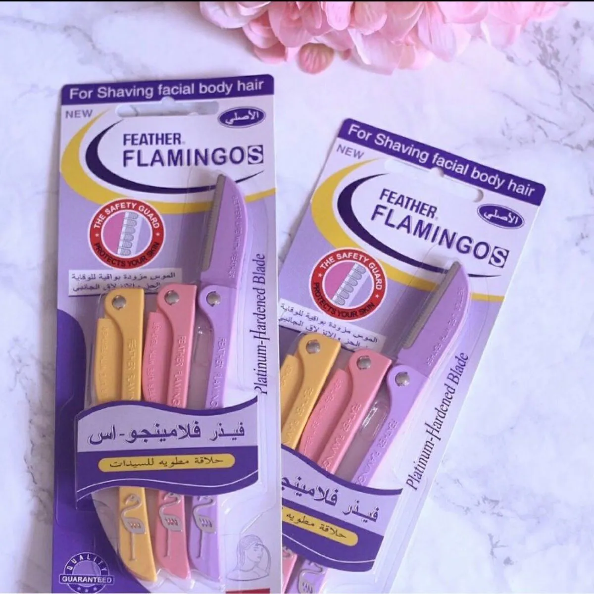 Feather-Flamingo Razor for Eyebrow