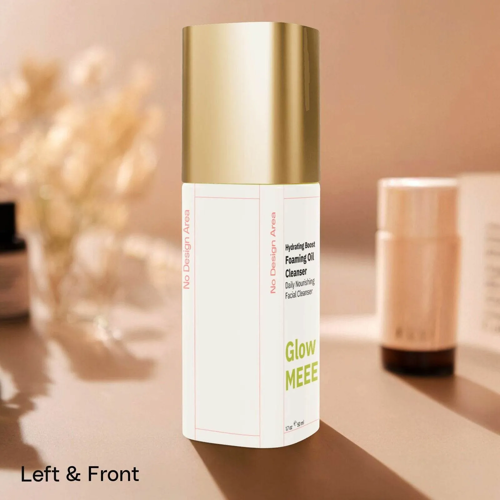 GlowMEEE Purifying Foam Cleanser Gold Cap