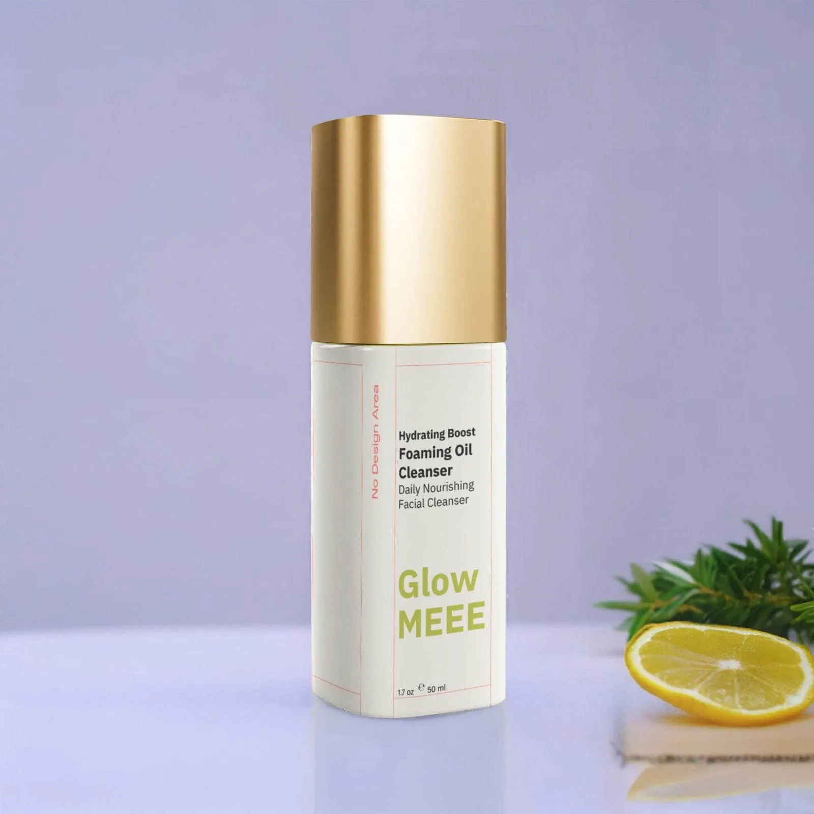 GlowMEEE Purifying Foam Cleanser Gold Cap