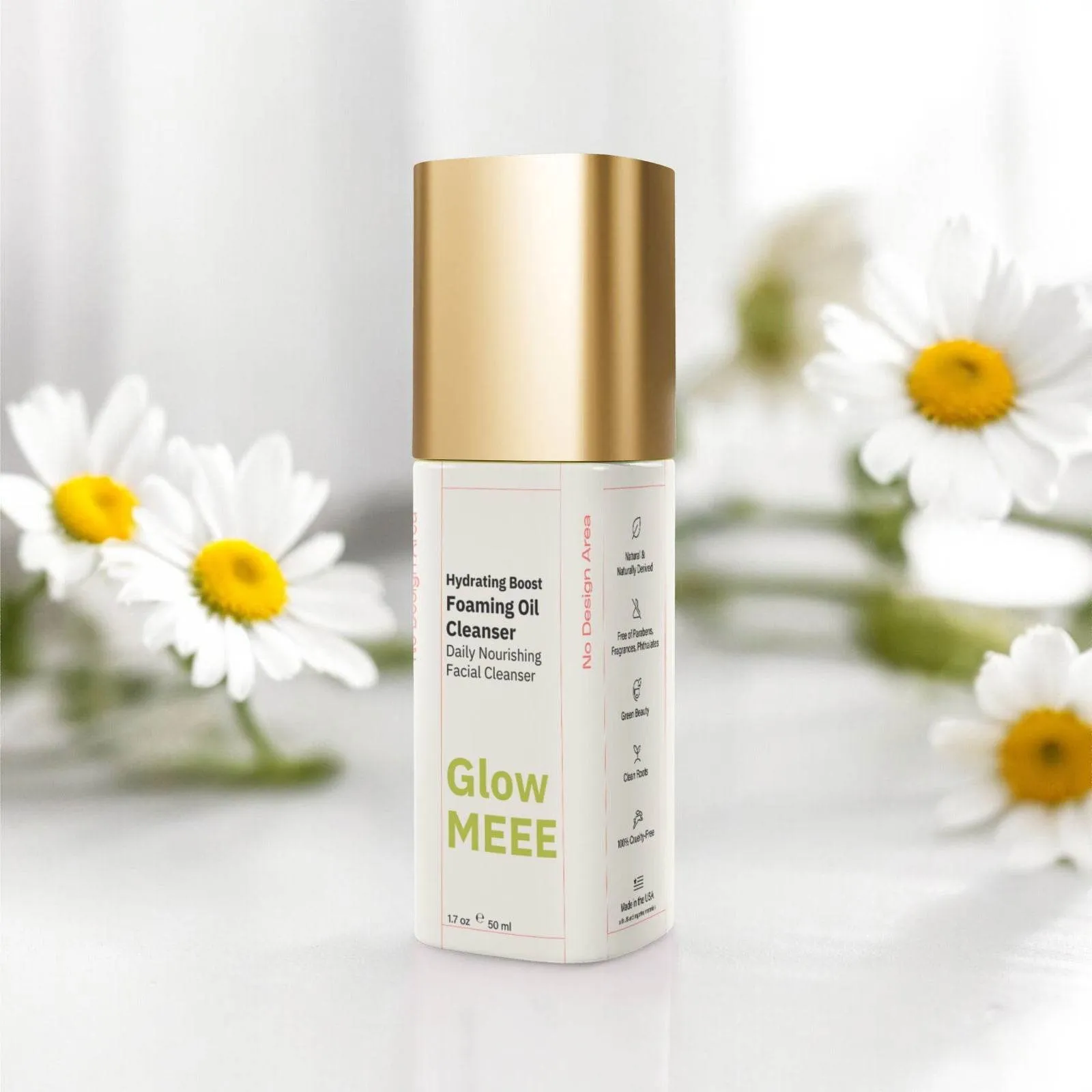 GlowMEEE Purifying Foam Cleanser Gold Cap