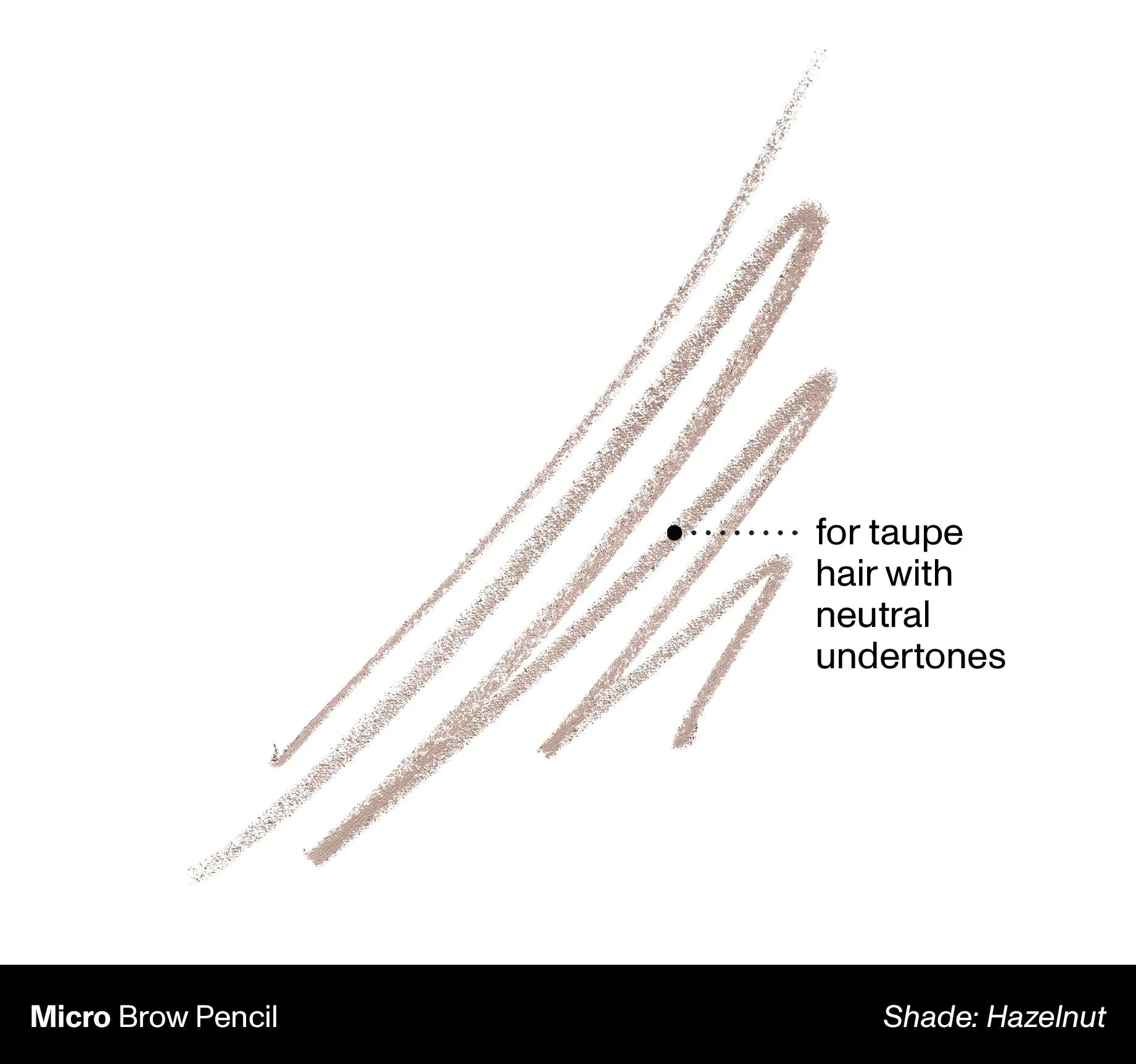 Micro Brow Dual-Ended Pencil & Spoolie - Hazelnut