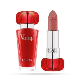 Pupa Vamp Extreme Colour Lipstick With Plumping Treatment - #107 Rosewood