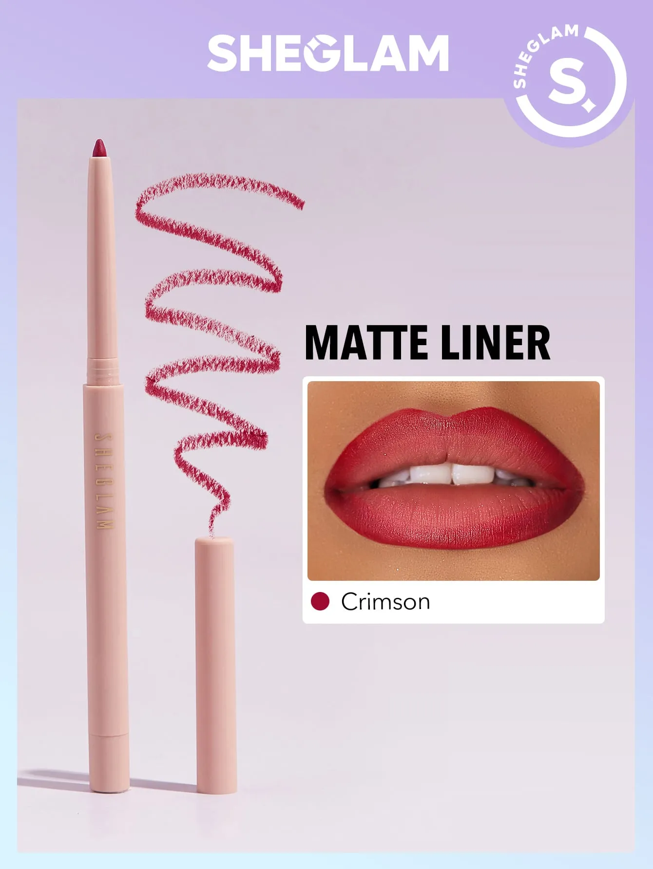 SHEGLAM SO Lippy Lip Liner Crimson
