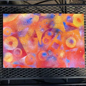 Space Shapes poster 12" x 18"