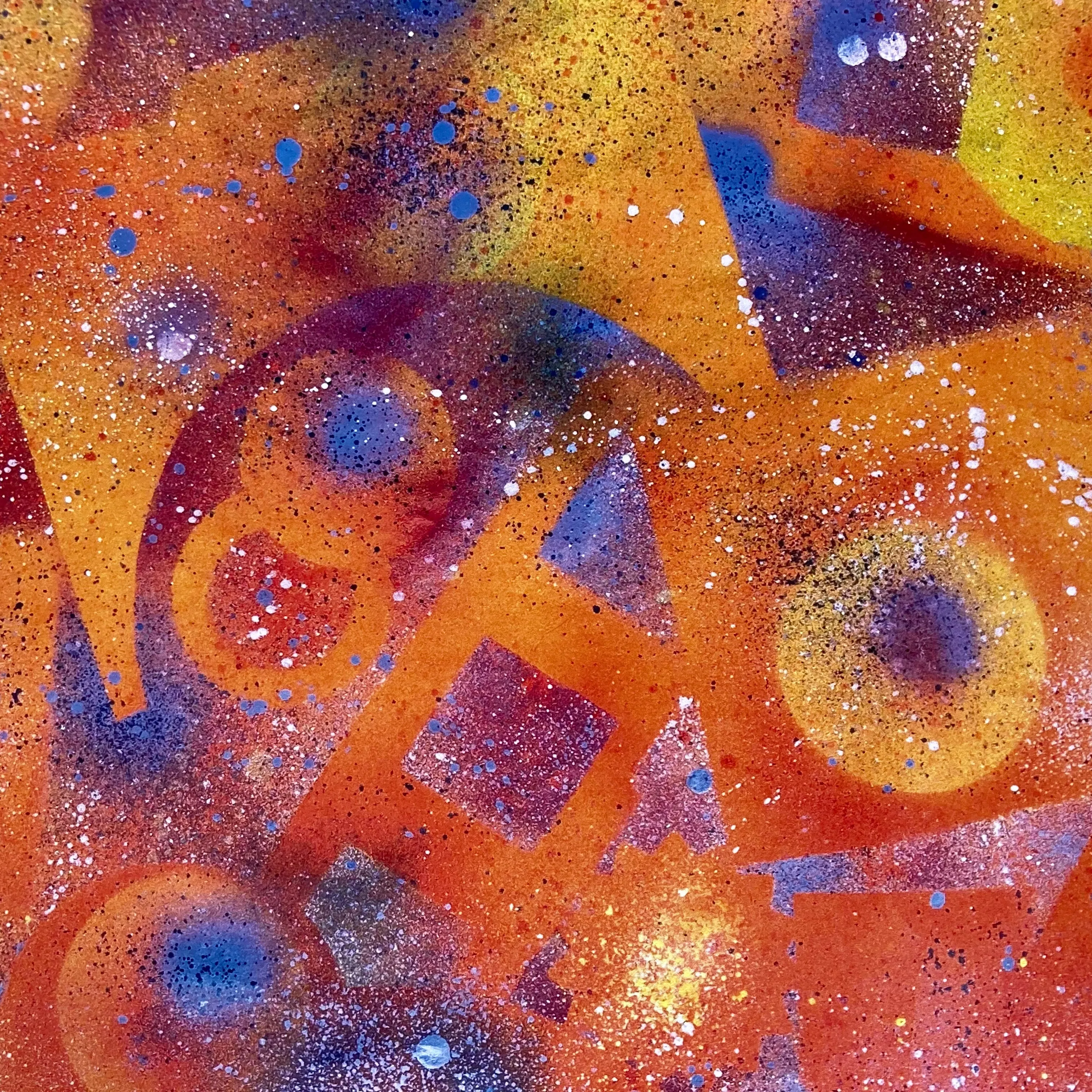 Space Shapes poster 12" x 18"