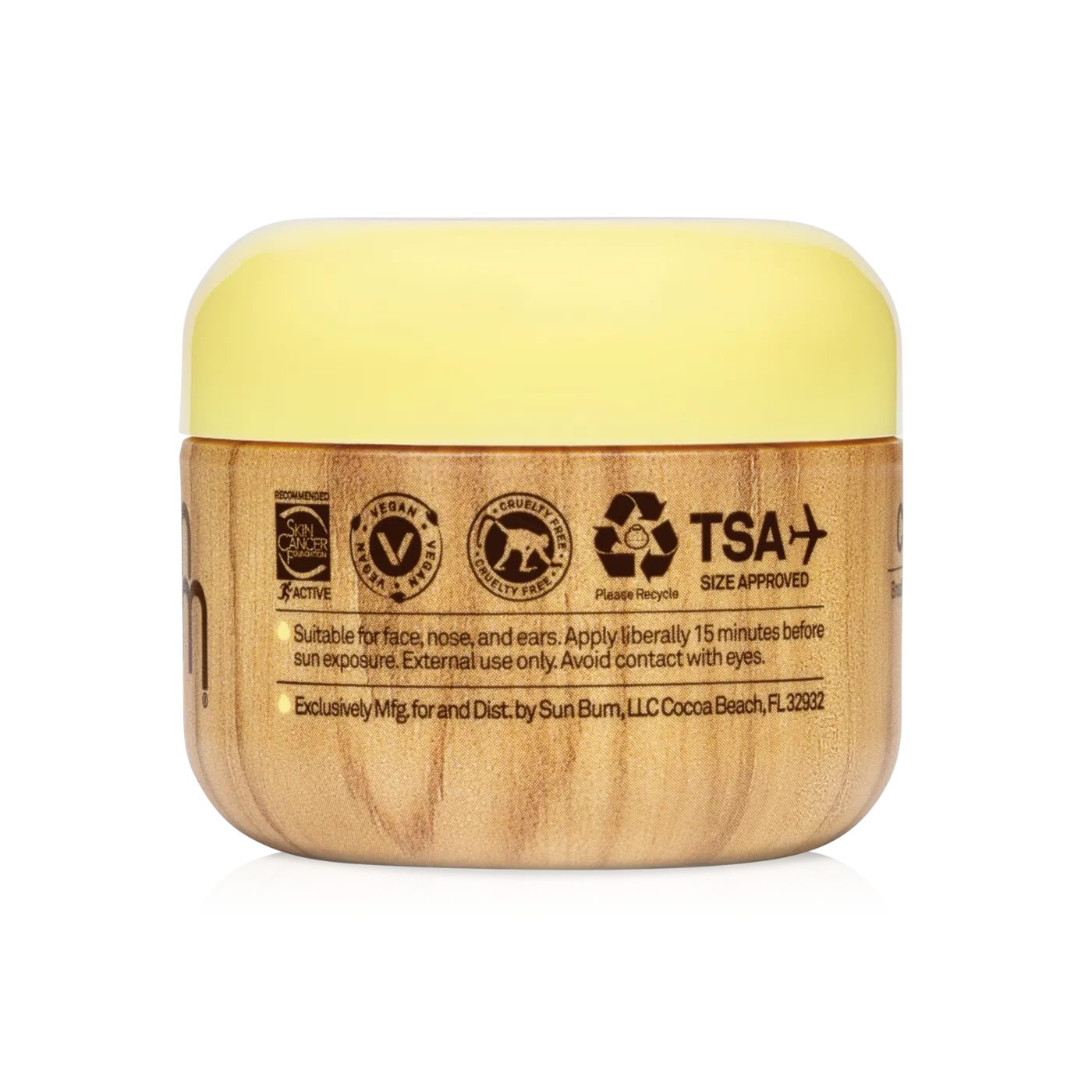 SUN BUM CLEAR ZINC OXIDE SUNSCREEN